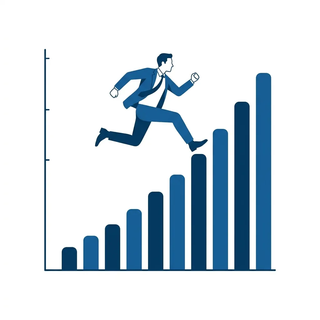 Rapid Growth Illustration